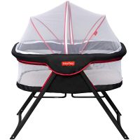 Fisher-Price Babies Playmate Portable Cot - Multi Color (Shield)- Amazon