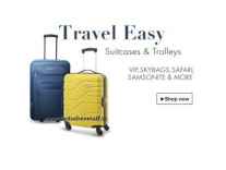 Top Brands Suitcases & Strolleys Minimum 70% off from Rs. 649 - Amazon