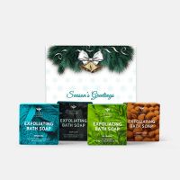 [LD] Bombay Shaving Company Handmade Bath Soaps 4 in 1 Pack | New Seasons Greeting Gift Kit- Amazon
