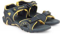 Power Boys Velcro Sports Sandals  (Blue)- Flipkart
