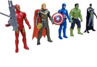 Glowbird™ Marvel Super Hero Toy Action Figures, Justice Hero Set of 5 (Multicolor) (VT025)- Amazon