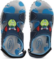 Bubblegummers Boys Velcro Sports Sandals  (Dark Blue)- Flipkart