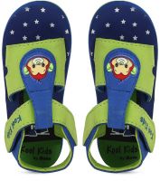 Bubblegummers Boys Velcro Sports Sandals  (Green)- Flipkart