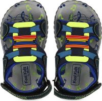 [Size 5, 6, 7, 8] Bubblegummers Boys Velcro Sports Sandals  (Multicolor)- Flipkart