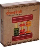 Dovetail Wooden Abacus, Multi Color- Amazon