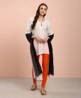 Biba Solid Polycotton Women Scarf- Flipkart
