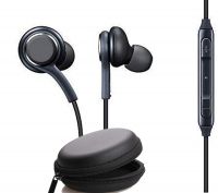 DZK AKG 3.5mm Jack Earphones Super Bass AKG Hands-Free with Fabric Cable Compatible For All Samsung Mobile’s & Other Android/iOS Devices - (Black)- Amazon
