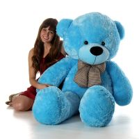 Buttercup No 1 Quality Teddy Bear Plush Teddy Bears Stuffed Animals Teddy Bear - 3 Feet (91 cm, Blue)- Amazon