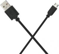 Flipkart SmartBuy ICRMUE01 Round Charge & Sync USB Cable (1 m)  (Compatible with Mobiles, Power Banks, Tablets, Media Players, Black, One Cable)- Flipkart