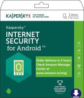 Kaspersky Internet Security For Android Latest Version- 1 Device, 1 Year (Email Delivery in 2 hours- No CD)- Amazon