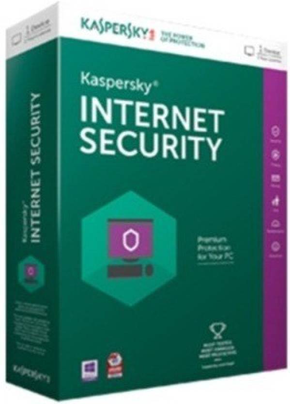 Kaspersky Internet Security Software 2016 1 PC 1 Year
