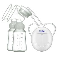 Syga Breast Pump Electric Double Breastpumps Storage Bottle- Amazon