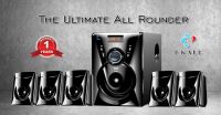 IKALL TA-111 Portable Home Audio Speaker with USB Port and Aux Cable (5000 Watts PMPO, Black)- Amazon