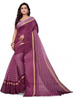 MT Madhav textiles Cotton Silk sarees with blouse piece- Amazon