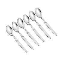 SPINE Macclite Spine Steel Baby Spoons 6pc Set Vikas model, Steel- Amazon
