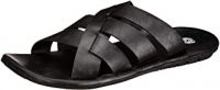 [Size 8] Amazon Brand - Symbol Men's Black Sandals-8 UK/India (42 EU) (AZ-KY-336B)- Amazon