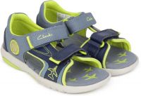 [Pre-Book] [Size 12C] Clarks Velcro Sports Sandals For Boys  (Blue)- Flipkart