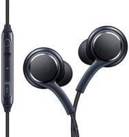 INUOAP 3.5mm Earphones Super Bass AKG Hands-Free with Fabric Cable Compatible For All Samsung Mobile’s & Other Android/iOS Devices - (Black)- Amazon