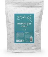 BAKE KING Instant Dry Yeast Powder For kulchas, naans, pizza, pao, breads making Yeast Powder  (100 g)- Flipkart