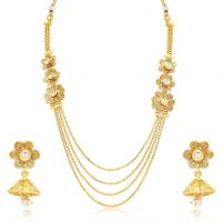 Sukkhi Jewellery Sets For Women (Golden) (N71498GLDPH850)- Amazon