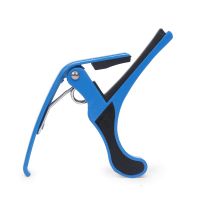 JUAREZ JRZ250 One Handed Trigger Guitar Metal Capo Quick Change For Ukulele, Electric And Acoustic Guitars, Blue- Amazon