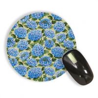 RADANYA Purple Floral & Leaf Mousepads Waterproof Foldable Mouse Pad with Nonslip Base For Laptop & Desktop Mouse Round 8'' Mousepad  (Multicolor9)- Flipkart