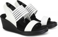 [Size 5, 6] Skechers Women White Wedges Sandal- Flipkart
