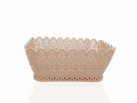 Dabster Home Storage & Organizer- Multipurpose Rectangular Storage Plastic Mini Basket Tray -1pc (Multicolour)- Amazon