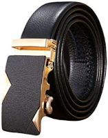 Satyam ARTIFICIAL PU leather (Pack of 1) Adjustable Buckle Belts Fashion Waist Strap BELTS For Casual and Formal - Belt For Men and Boys, color Design For Daily Use- Amazon