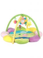 Mee Mee Baby Play Gym Mat (Cushioned Deluxe - Teddy Print)- Amazon