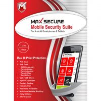 Max Secure Software Max Total Security For Android Version 6 - 1 Phone, 3 Years (Email Delivery in 2 Hours - No CD)- Amazon
