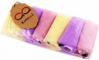 KETSAAL PACK OF 6 Multi-purpose Vegetables Fruits Mesh Fridge Storage Washable Zip Bags Pack of 6 Grocery Bags  (Multicolor)- Flipkart