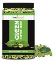 Farganic 100% Certified Organic Premium Arabica Green Coffee Beans. Helpful in Health and Personal Care, Diet & Nutrition, Weight Management (500GramPack)- Amazon