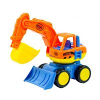 FunBlast Unbreakable Automobile Engineering Set For Kids - Excavator Truck Toy For Kids, Push and Go 360 Degree Rotating Crawling Toy Vehicles- Amazon