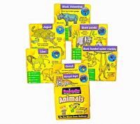 Popsugar Animal Flash Cards Memory Game Learn about Animals in 26 flashcards and play the memory game- Amazon