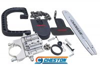 Cheston Electric Chainsaw Bracket Adapter Set For Angle Grinder Machine Woodworking Tool- Amazon