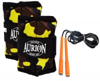 Aurion Wrist Ankle Weights Resistance Strength Training Exercise Bracelets Straps Gym with Skipping Rope- Amazon