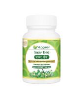 VitaGreen GAJAR BEEJ For Diarrhea, Piles& Swelling, 500 mg, 60 Capsules (Pack of 1) 100% Herbal Supplement- Amazon