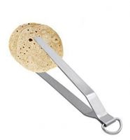 COUNTRY HUB® Stainless Steel Tong Roti Chapati Chimta Chipya Multipurpose Pakkad (Pack of 1, Silver)- Amazon