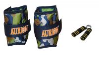 Aurion Wrist Ankle Weights Resistance Strength Training Exercise Bracelets Straps Gym (0.5 x 2 = 1 kg)- Amazon