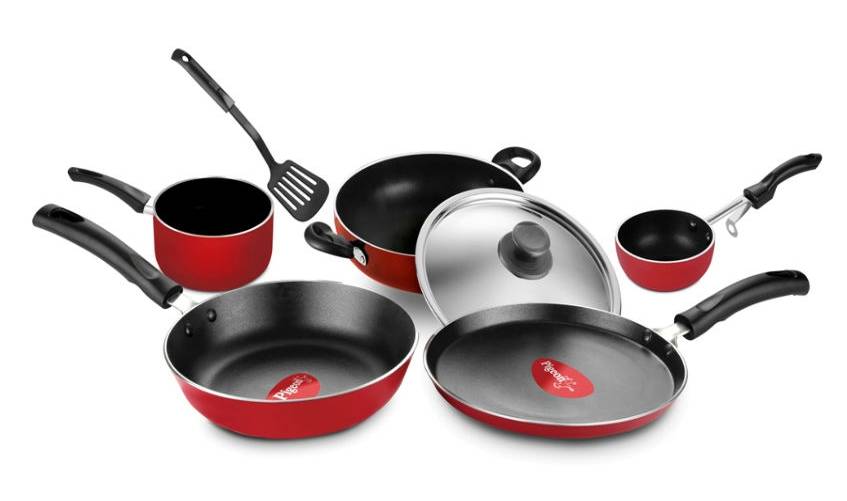 Pigeon Non-Stick Grand Cookware Set 6 Cookware Sets