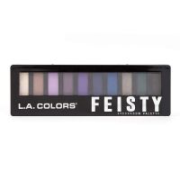 L.A Colors Personality Eyeshadow Palette, Feisty, 14g- Amazon