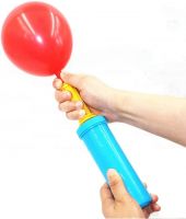CAKESHALA Handy Air Balloon Pumps For Foil Balloons and Inflatable Toys Party Accessory (Set of 1, Size 27cm, Multi Color)- Amazon