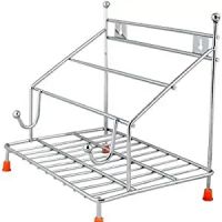 Shengshou Chakla Belan Tawa Chimta Or Lighter Stand 4 in 1 (Stainless Steel)- Amazon