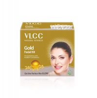 VLCC Facial Kits (VLCC Natural Sciences Gold Facial Kit For Luminous and Radiant Complexion 60g)- Amazon