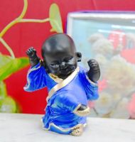 ArtofDot Home decor showpieces buddha statue For home decor Decorative Showpiece  -  13 cm  (Polyresin, Blue)- Flipkart