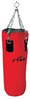 Stag Boxing Punching Bag, 60cm (Black/Red)- Amazon