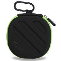 TIZUM Earphone Carrying Case - Multi Purpose Pocket Storage Travel Organizer Case For Headphone, Pen Drives, Memory Card, Data Cable (Black)- Amazon