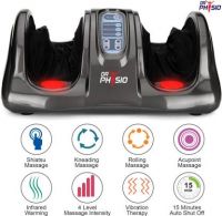DR PHYSIO (USA) 1024 Body Pains Relief Massager Machine Massage Machine Powerful Electric Massagers Foot Calf With Heat Vibration For Men and Women Relaxation Massager  (Grey)- Flipkart