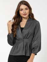 70% Off on Women Blazers Waistcoats- Myntra